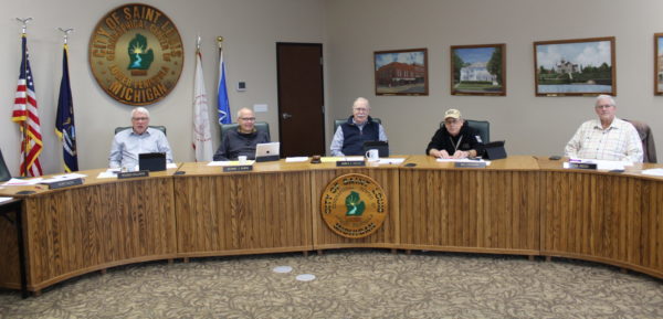 City of St. Louis Board The Council Members At Session