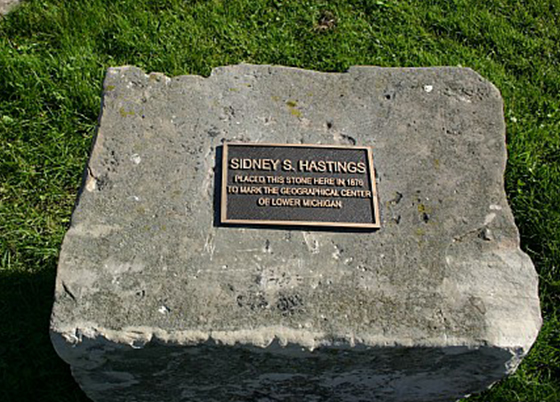 Clapp Park Stone Marker