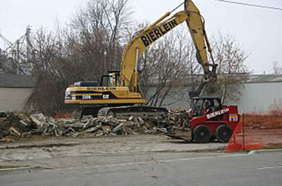 Crane using for Redevelopment