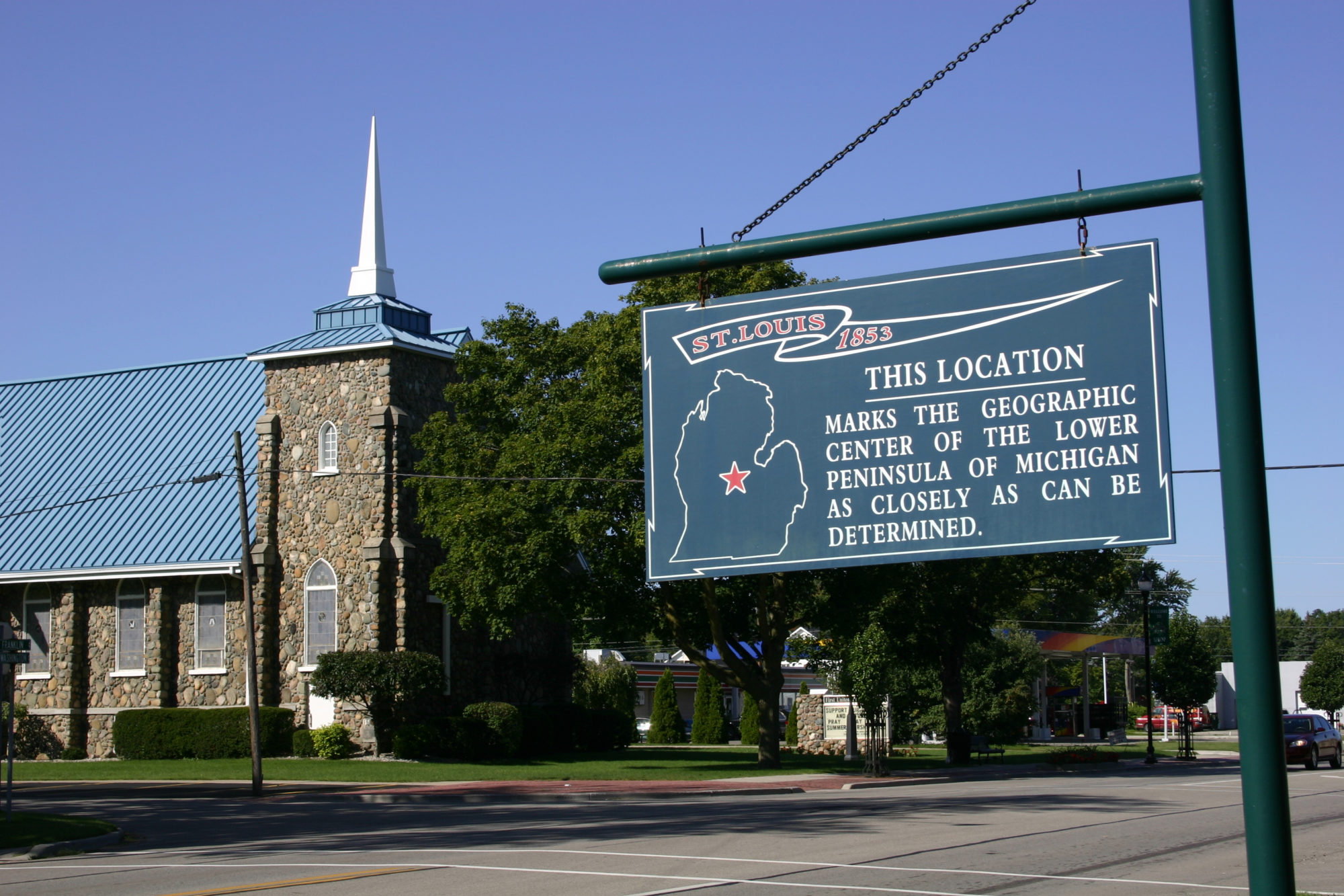 Lower Peninsula Michigan Sign Board