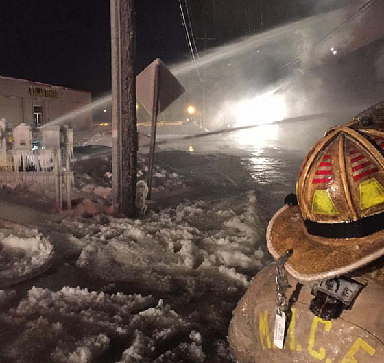 Throwing Water to Control Fire