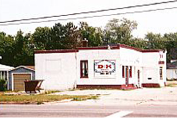 Car Wash Building Before Redevelopment