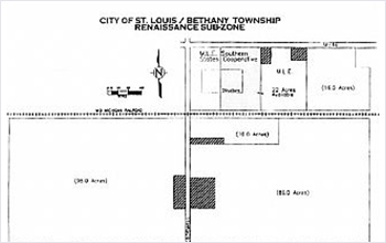 City Map of St. Louis