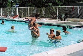 Kids in Swimming Pool