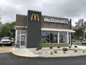 Mcdonald's streetside view from M-46