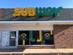 Subway storefront