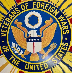 VFW painted logo