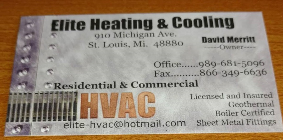 Elite Heating and Cooling – St Louis MI