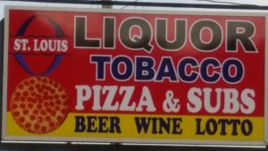 St. Louis Liquor and Tobacco sign