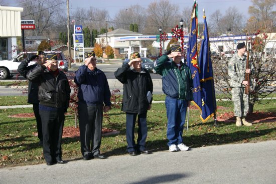 People are Saluting