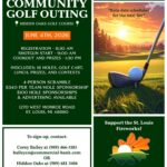 Community golf outing flyer for June 4th, 2026
