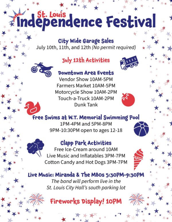 St. Louis Independence Festival events and activities schedule.