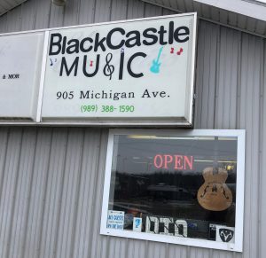 Black Castle Music storefront