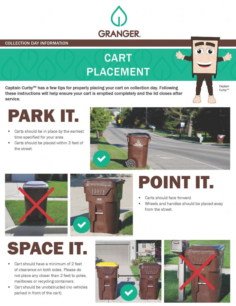 cart placement flyer