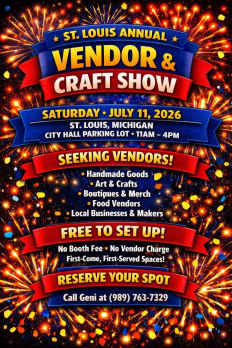 St. Louis Annual Vendor and Craft Show flyer