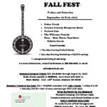 West Michigan Bluegrass Fall Fest 2025 details.