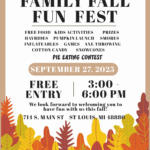 Family Fall Fun Fest at Resurrection Life Church flyer.