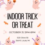 Indoor Halloween event, October 31, Saint Louis, MI