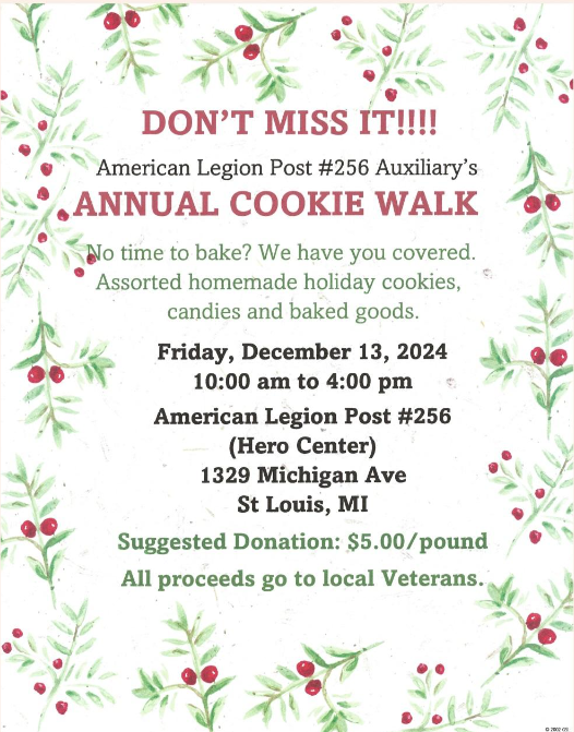 american legion cookie walk
