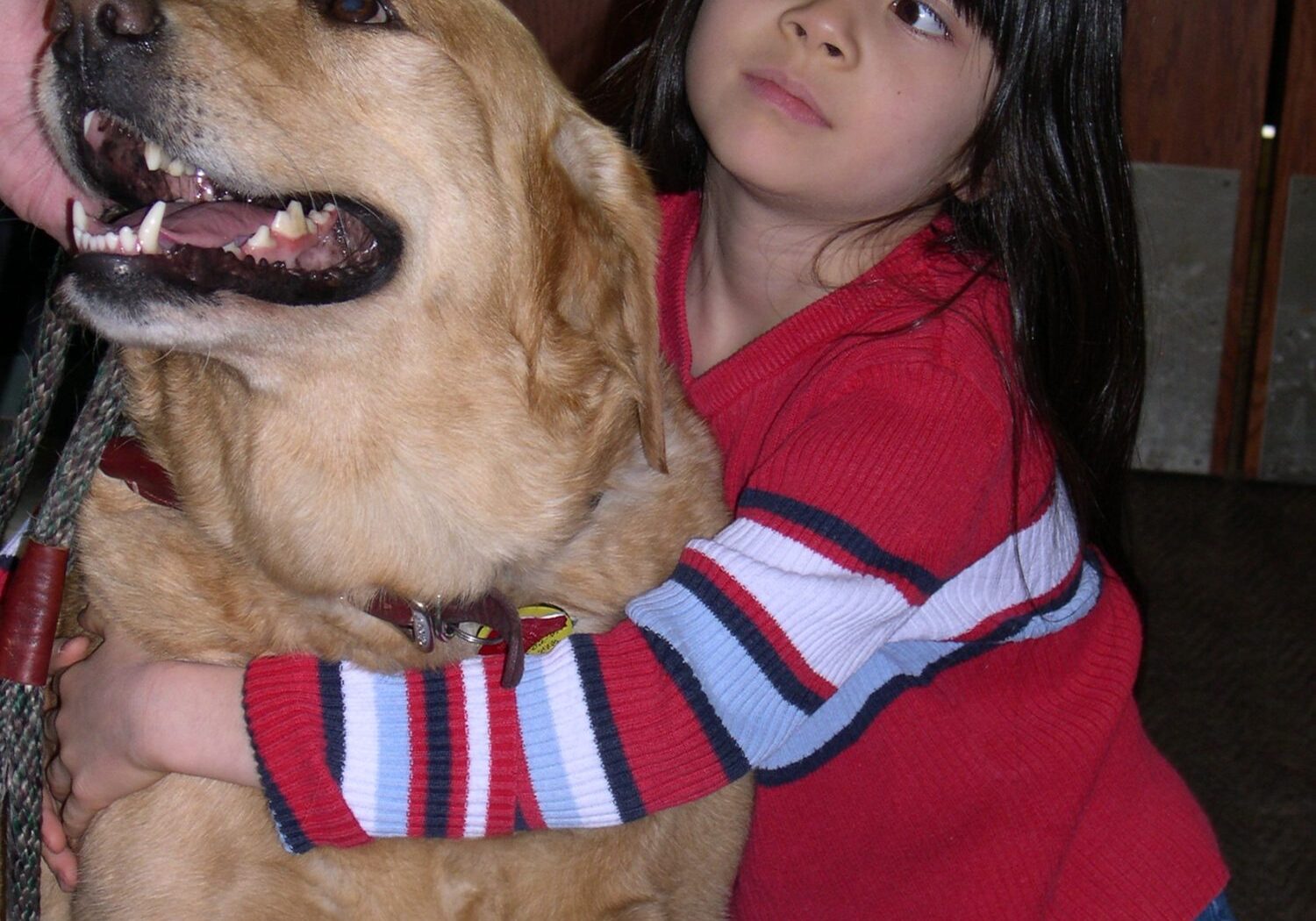 Dog with Girl