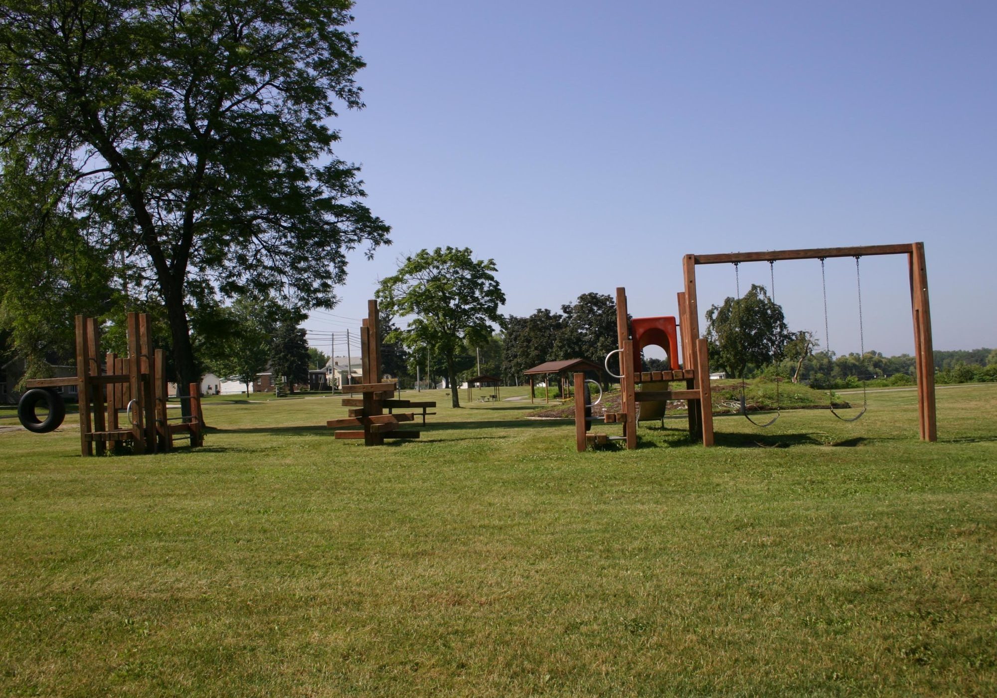 Lions Park Swings