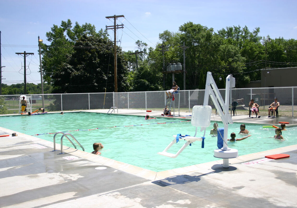 Kids in The Swimming Pool