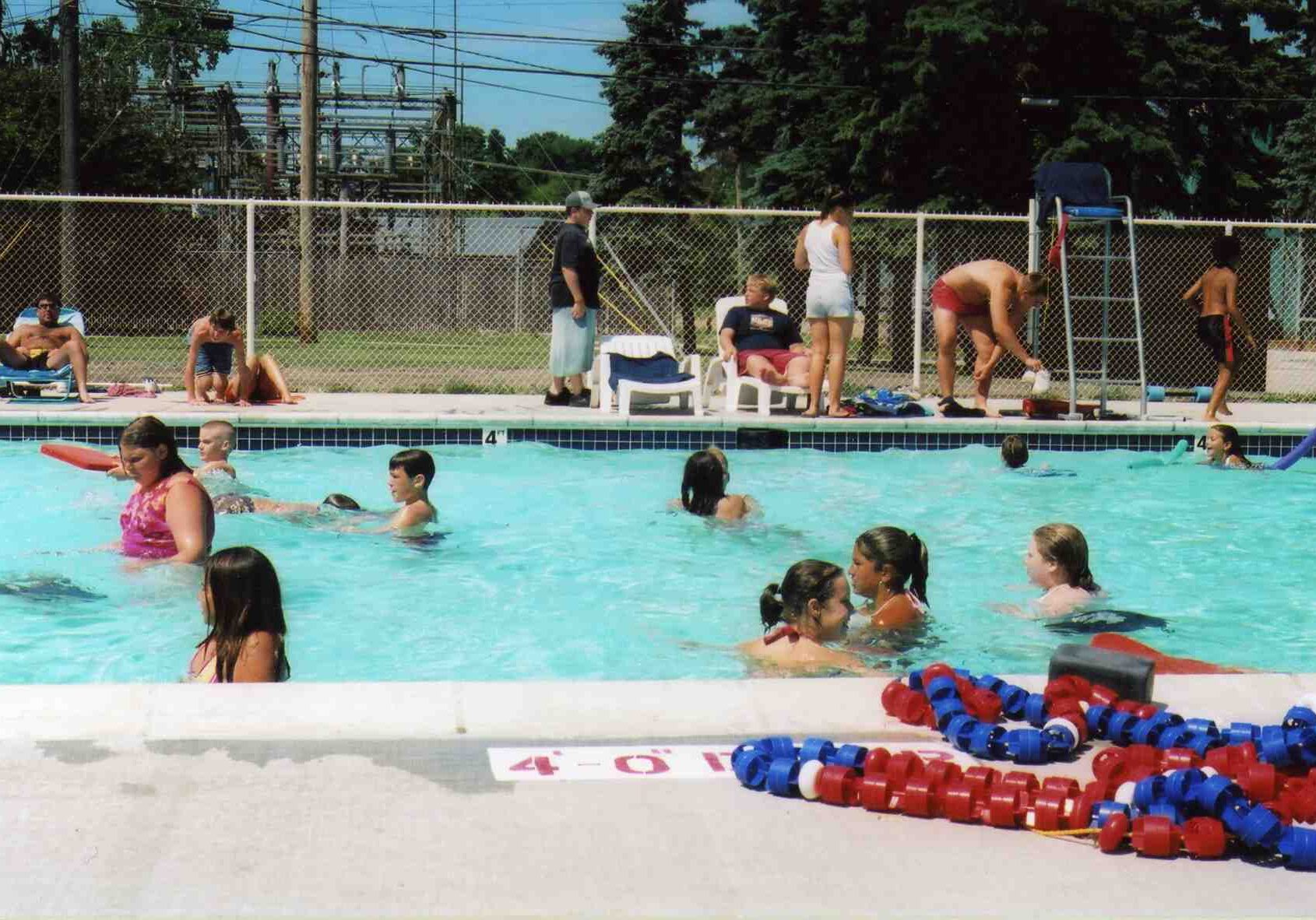 Kids are Enjoying in Swimming Pool